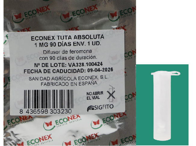 >pheromone diffusers ECONEX TUTA ABSOUTA 1 MG 90 DAYS